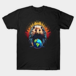 Porcupine Earth Day T-Shirt